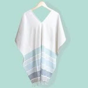 HOST PICK! Tribe Alive Caftan Cover-Up~Seafoam NWT